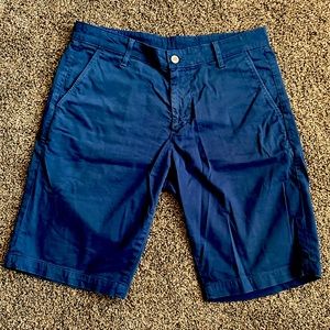 AG “The Griffin” men’s shorts. Navy Blue. 32” waist. 11” inseam. 4 pockets.